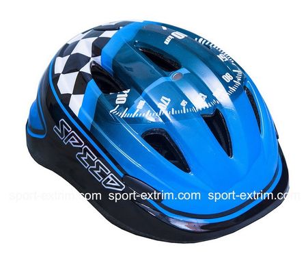 Защита Fire Blue + шлем Speed ​​(регулируемый), Blue