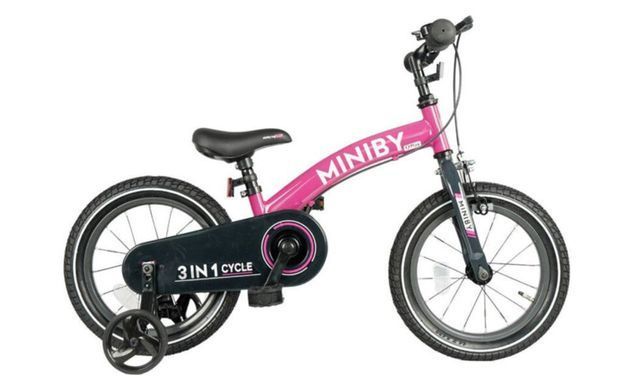 Велосипед 3in1 Maraton MINIBY Rose