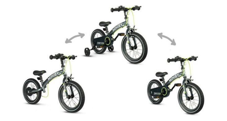 Велосипед 3in1 Maraton MINIBY Grey
