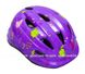 Комплект: Ролики ЛФ Скейт Purple + захист + шолом регульований. р.30-34,39-41