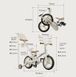 Велосипед трансформер 6in1 Strider white