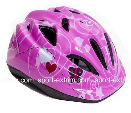 Захист Fire Pink + шолом Butterfly (регульований), Pink